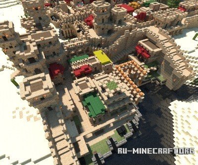 Карта: Desert city для minecraft minecraft