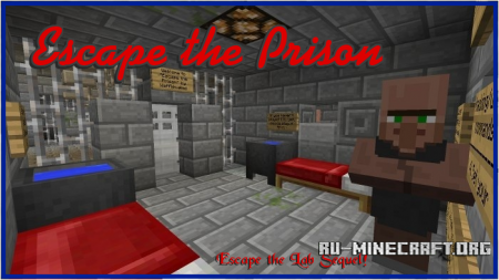 Карта Escape the Prison для minecraft minecraft