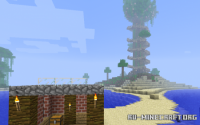 Карта Twisted Tree Island для minecraft